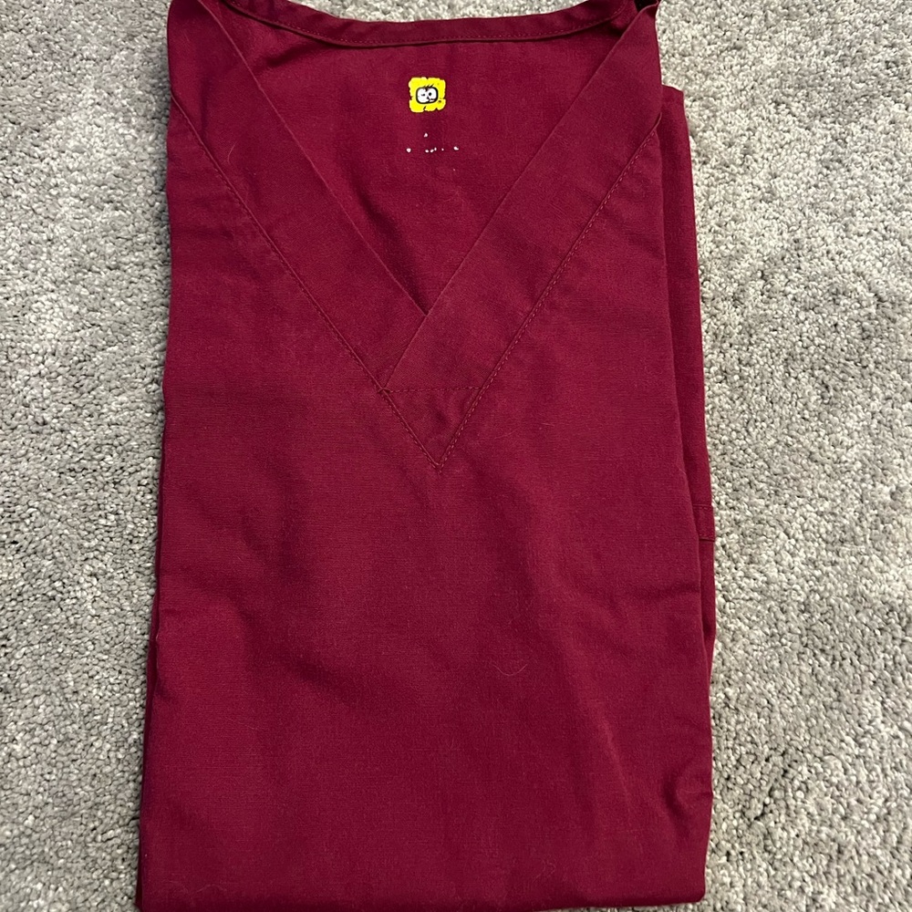 Women’s Scrub Set Wonderwink Wine Medium